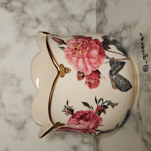 Excellent GOEBEL Smithsonian Collection Roses Vase - Picture 4 of 11